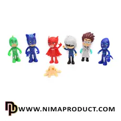 قیمت و خرید ست 6 عددی اکشن فیگور پی جی ماسک (PJ MASK) - نیما پروداکت