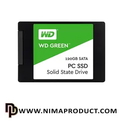 قیمت و خرید اس اس دی وسترن دیجیتال مدل 3 Green SATA با ظرفیت 120 گیگابایت - نیما پروداکت