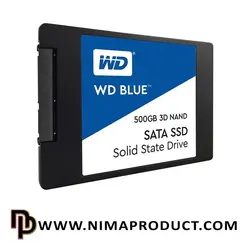 قیمت و خرید اس اس دی وسترن دیجیتال مدل Blue SATA 3 با ظرفیت 500 گیگابایت - نیما پروداکت