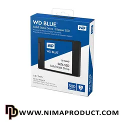 قیمت و خرید اس اس دی وسترن دیجیتال مدل Blue SATA 3 با ظرفیت 500 گیگابایت - نیما پروداکت
