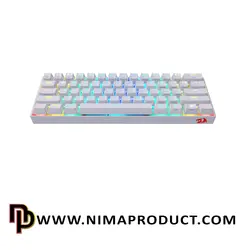 قیمت و خرید کیبورد مکانیکال گیمنیگ ردراگون مدل K530 Draconic White - نیما پروداکت