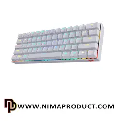قیمت و خرید کیبورد مکانیکال گیمنیگ ردراگون مدل K530 Draconic White - نیما پروداکت