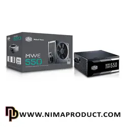 قیمت و خرید پاور کامپیوتر کولر مستر مدل MWE White 550 - نیما پروداکت