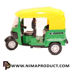 خرید ماکت فلزی ماشین توک توک هندی - نیما پروداکت