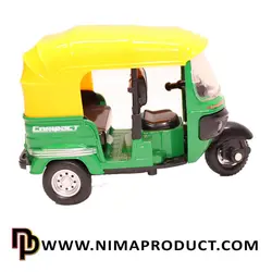 خرید ماکت فلزی ماشین توک توک هندی - نیما پروداکت