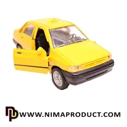 ارزانترین قیمت ماکت فلزی ماشین پراید تاکسی | نیما پروداکت