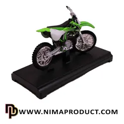 ماکت فلزی موتور سیکلت مدل Kawasaki KX 250