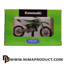 ماکت فلزی موتور سیکلت مدل Kawasaki KX 250