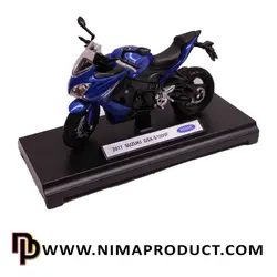 ماکت فلزی موتور سیکلت سوزوکی مدل SUZUKI GSX-S1000F 2017