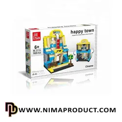 خرید لگو سری Happy Town مدل JIE STAR 21116 - نیما پروداکت