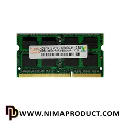 خرید رم لپ تاپ هاینیکس 4 گیگابایت مدل Hynix DDR3-PC3L 4GB 1600MHz - نیما پروداکت