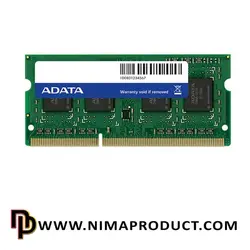 خرید رم لپ تاپ ای دیتا 4 گیگابایت مدل ADATA DDR3 4GB 1600MHz - نیما پروداکت