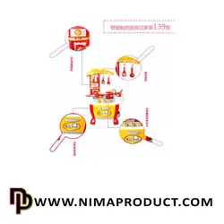 اسباب بازی اجاق گاز آشپزخانه آیتم 008.801 - نیما پروداکت