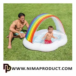 استخر بادی اینتکس طرح رنگین کمان مدل 57141 - نیما پروداکت
