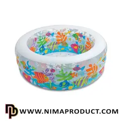 خرید استخر بادی اینتکس طرح آکواریوم مدل 58480 | نیماپروداکت