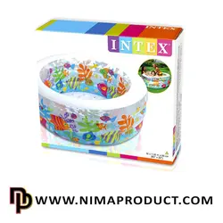 خرید استخر بادی اینتکس طرح آکواریوم مدل 58480 | نیماپروداکت
