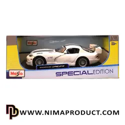 ماکت ماشین فلزی مدل Dodge Viper GT2
