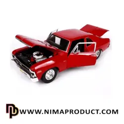 ماکت ماشین فلزی مدل 1970 Chevrolet Nova SS