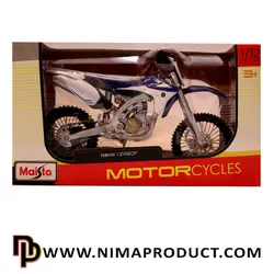 خرید ماکت موتور سیکلت فلزی مدل YAMAHA YZ450F |نیماپروداکت
