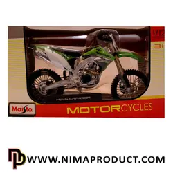 ماکت موتور سیکلت فلزی مدل Honda CRF450R