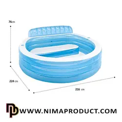 ارزانترین قیمت استخر خانواده اینتکس مدل 57190 | نیماپروداکت