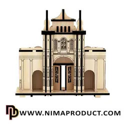 پازل سه بعدی سردر باغ ملی سایز کوچک آیتم 111112
