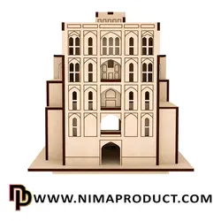 پازل سه بعدی عمارت عالی قاپو سایز متوسط آیتم 111353