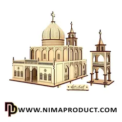 پازل سه بعدی کلیسا وانک آیتم 111250