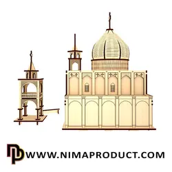 پازل سه بعدی کلیسا وانک آیتم 111250