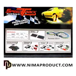 کیت ماشین ریسینگ Speed Track مدل 8808