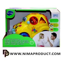 ماشین لگویی هولی تویز مدل Fruit Car 516