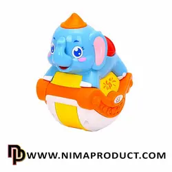 فیل موزیکال هولی تویز مدل Sliding Animals 3105C