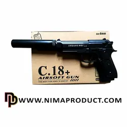 تفنگ ساچمه ای برند airsoft مدل +C18 - نیما پروداکت