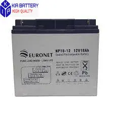 باتری 12 ولت 18 آمپر یورنت