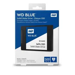 قیمت و خرید اس اس دی اینترنال وسترن دیجیتال مدل Blue WDS500G2B0A ظرفیت 500 گیگابایت