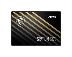 قیمت و خرید اس اس دی اینترنال ام اس آی 240 گیگابایت MSI SPATIUM S270