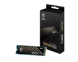 قیمت و خرید اس اس دی ام اس آی 1 ترابایت MSI SPATIUM M450 PCIe 4.0 NVMe M.2