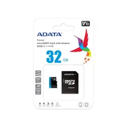 قیمت و خرید کارت حافظه گوشی و دوربین ای دیتا 32 گیگابایت ADATA MicroSD | مرکز اس‌اس‌دی