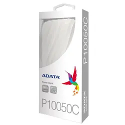 قیمت و خرید پاوربانک ای دیتا 10000 میلی آمپر ADATA P10050C