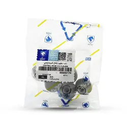 دکمه تنظیم کمربند ایمنی طوسی ایساکو پژو 405 پارس سمند