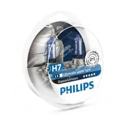لامپ هالوژن دیاموند ویژن فیلیپس Philips Diamond Vision H7 - فروشگاه اینترنتی یدک پارت