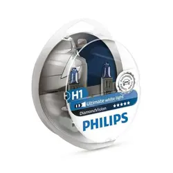 لامپ هالوژن دیاموند ویژن فیلیپس Philips Diamond Vision H1 - فروشگاه اینترنتی یدک پارت