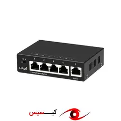سوییچ شبکه اترنت گیگ HRUI مدل HR-swg-1050 | کیسیس