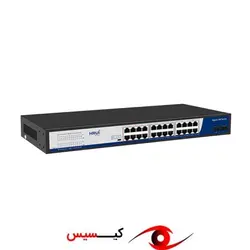 سوئیچ 24 پورت PoE گیگ HRUI مدل HR901-AFG-242S-300 | کیسیس