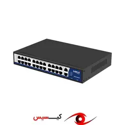 سوئیچ 24 پورت PoE گیگ HRUI مدل HR902-AF-242G-300 | کیسیس