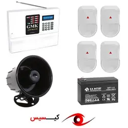 پکیج اقتصادی دزدگیر سیم کارتی با چهار چشمی | کیسیس