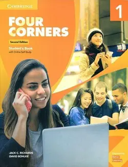 Four Corners 1 - SB+WB+DVD (2nd) - کتابسرای مرکز