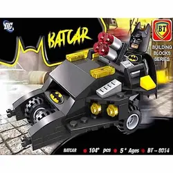 اسباب بازی لگو قهرمانان مدل بتمن 104 قطعه Batcar Bat Man - کتابسرای مرکز