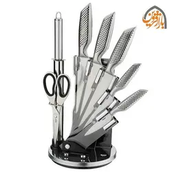 سرویس چاقوی آشپزخانه 8 پارچه دلمونتی مدل DL1550