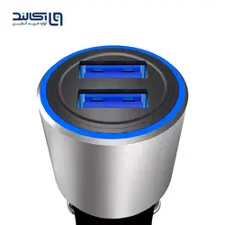 شارژر فندکی دودا مدل R5S 3.4A با دو خروجی USB